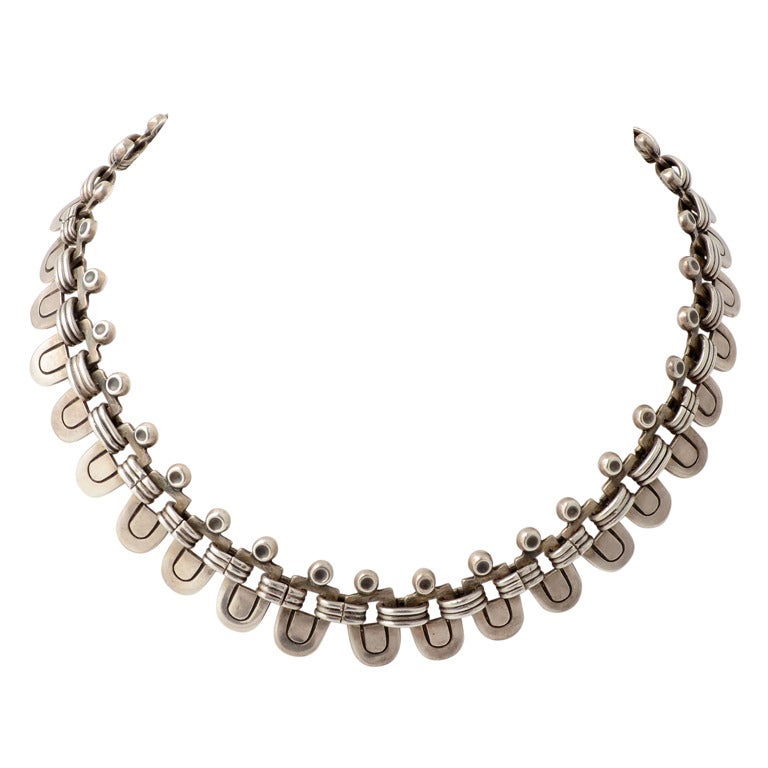 Hector Aguilat Sterling Silver Necklace