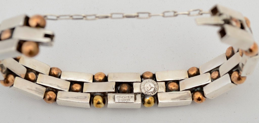 Women's William Spratling Copper Silver Bracelet