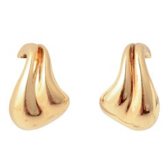 Boucles d'oreilles de forme biomorphique Minas