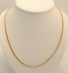 Buccellati Long Gold Chain