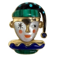 Jester Pendant/ Brooch