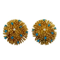 Sea Urchin Earrings