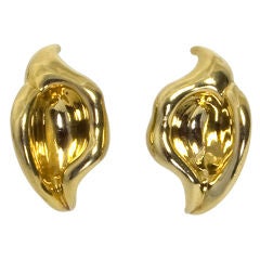 Elsa Peretti Gold Earrings