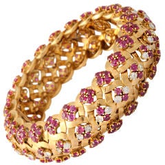 Ruby & Diamond Bracelet