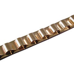 French Retro Wave Tank Bracelet