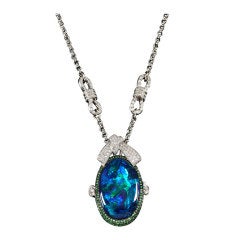 MAUBOUSSIN Black Opal Necklace