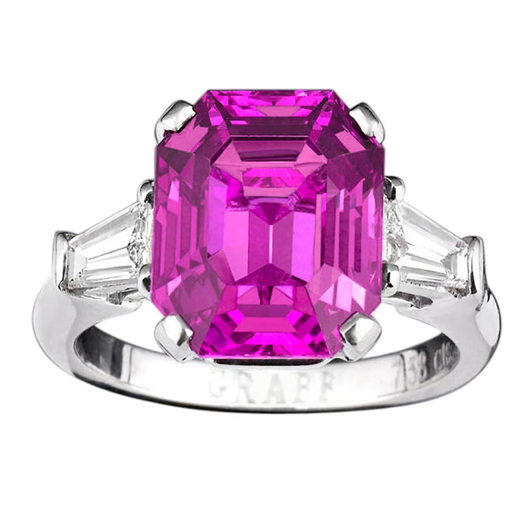natural pink sapphire ring natural pink sapphire ring