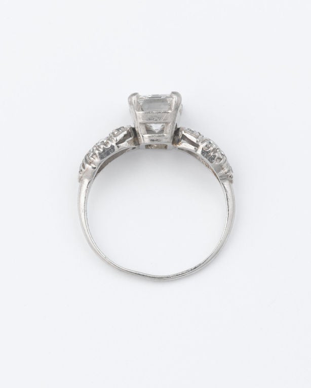 Women's Incredible Emerald Cut Diamond Ring