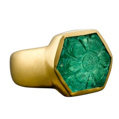 Mogul Emerald Ring