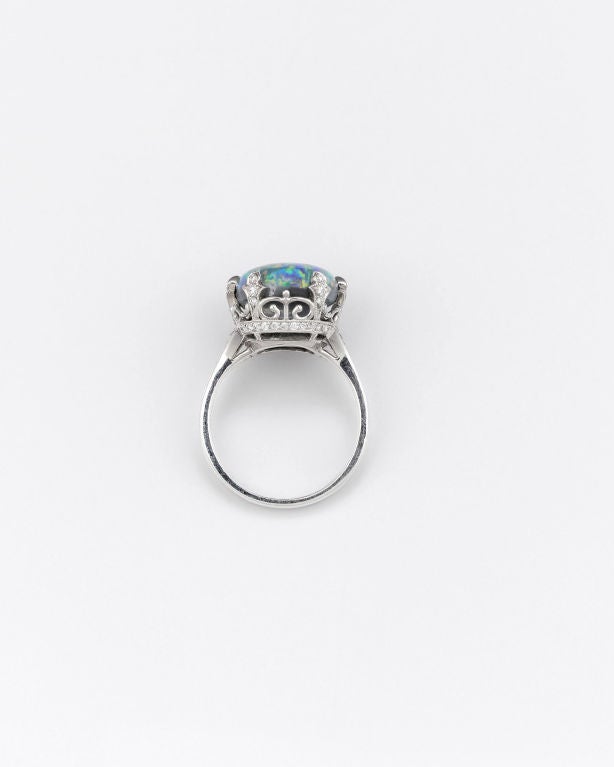 tiffany opal ring