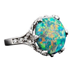 Tiffany & Co. Black Opal Ring