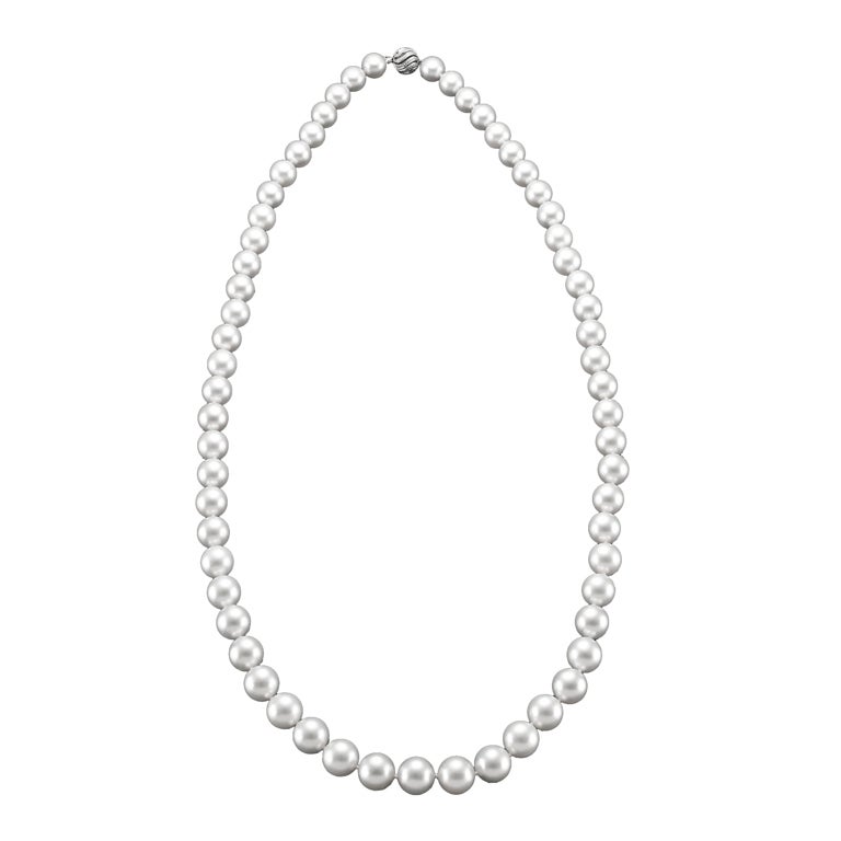 Opera Length Pearl Necklace