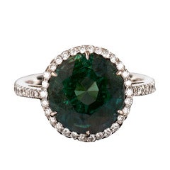 Alexandrite & Diamond Ring, 5.50 carats