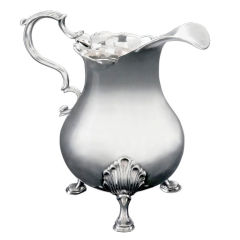 Antique Silver Cream Pitcher by Myer Myers