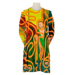 Stephen Sprouse Keith Haring Print Dress