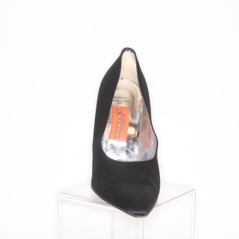 Stephen Sprouse Silk and Rubber Shoe