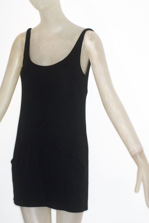Stephen Sprouse Black Mini Dress