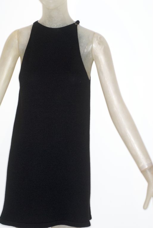 Stephen Sprouse Cashmere Mini Dress