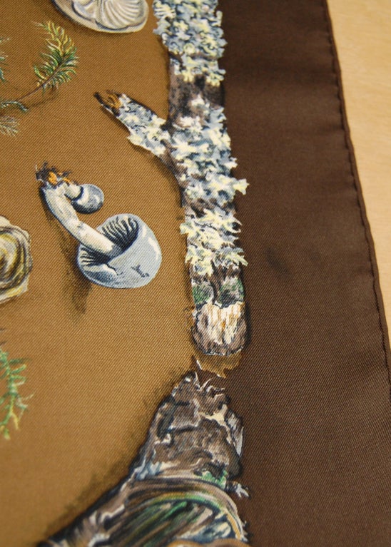 Women's Hermes 1959 Champignons Scarf