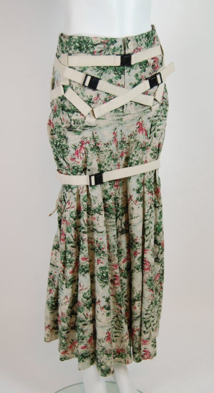 Comme des Garçons Junya Watanabe Printed Parachute Skirt