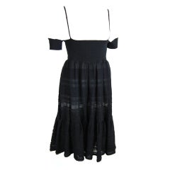 CHANEL Knit Underbust Dress