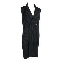 Issey Miyake Velvet Stripe Jacket/Dress