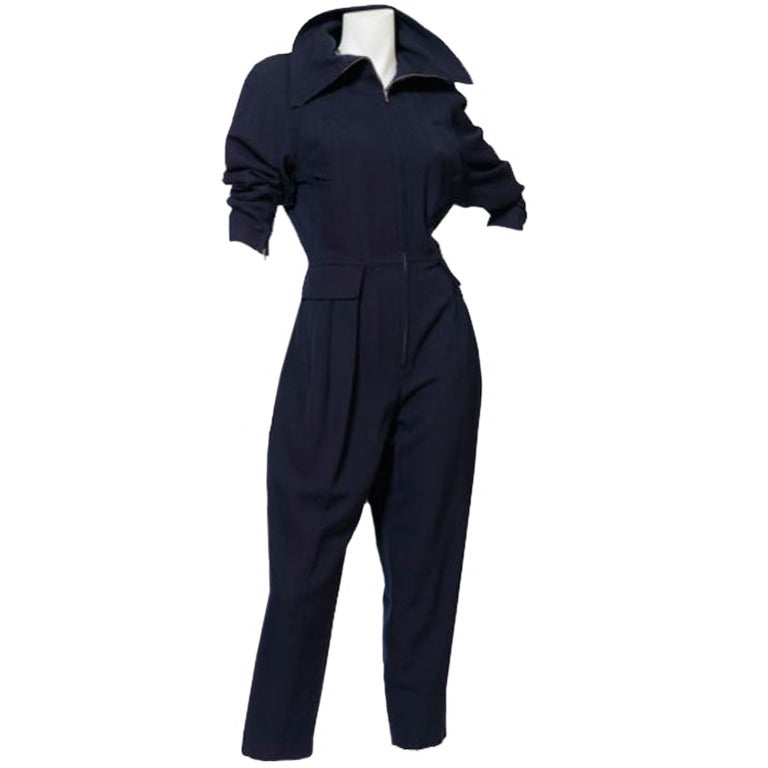 Courreges Zip-Up Jumpsuit For Sale