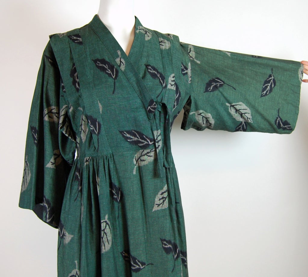 1990's Kenzo Kimono Dress For Sale 3