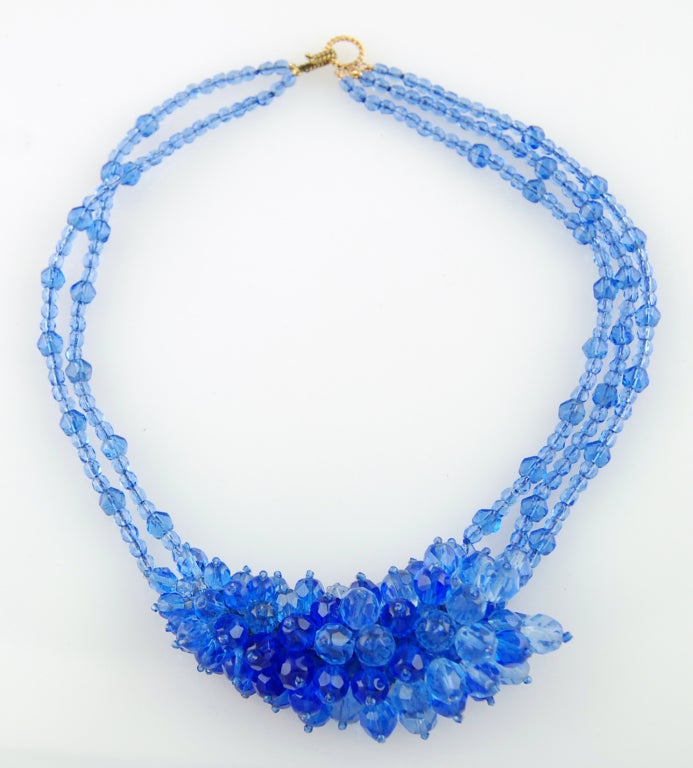 Coppola e Toppo Blue Beaded Necklace