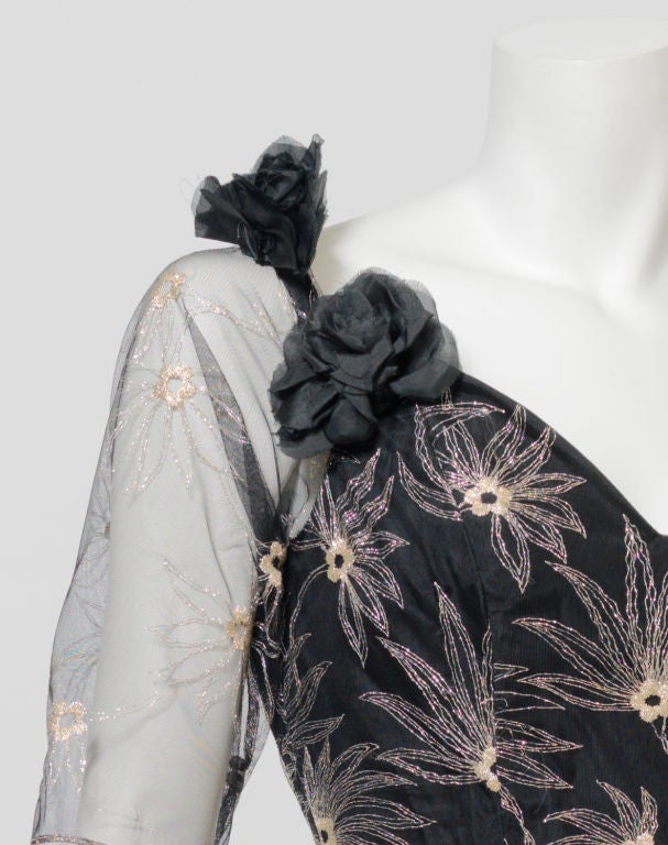 Classic 80's Zandra Rhodes Gown