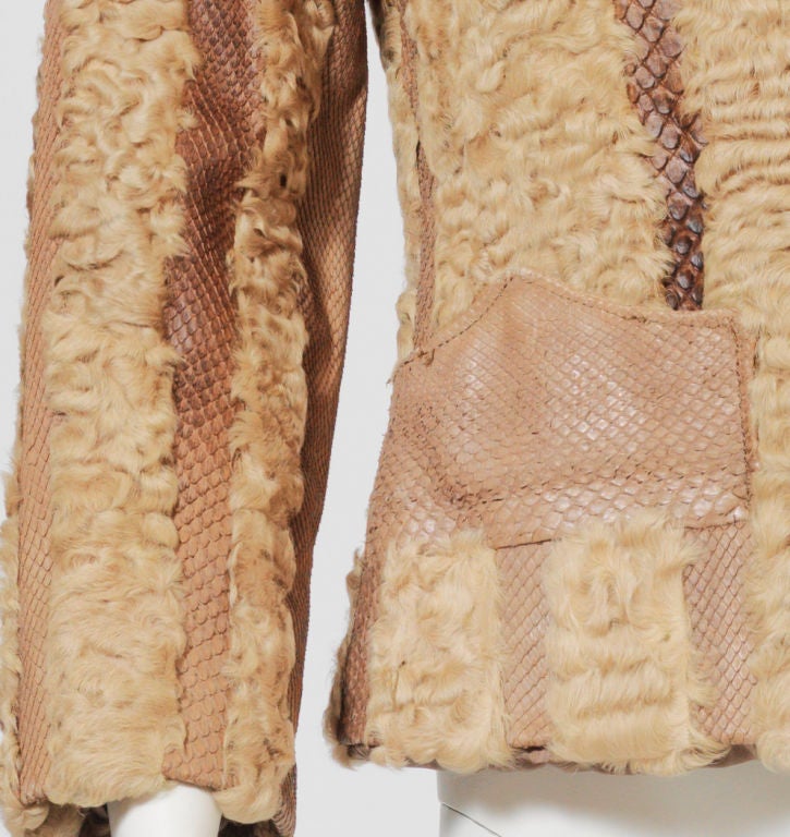 1970s L'van Himbeeck Persian Lambskin Coat