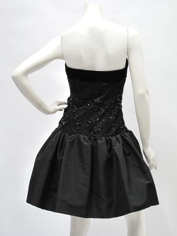 Givenchy Strapless Sequin Party Dress