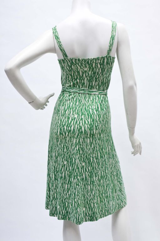 1970s Diane Von Furstenberg Printed Tank Dress