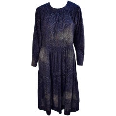 1960's Marimekko Cotton Printed Dress