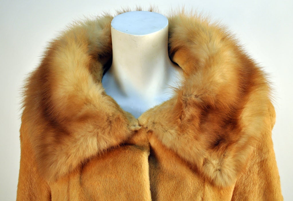 Circa 1965 Elsa Schiaparelli Fur Bolero Jacket Stunner 2