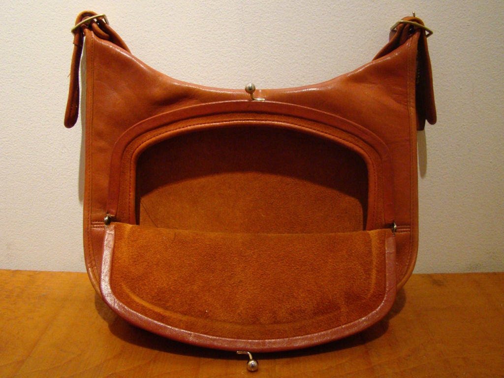 Women's Vintage 1960's Bonnie Cashin Coach Leather Bag