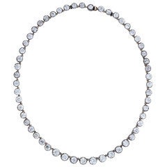 Victorian 37ctw Diamond Necklace