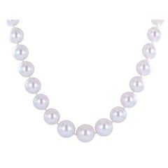South Sea Pearl Diamond Necklace
