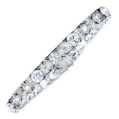 Edwardian 3.00ct Diamond Bracelet