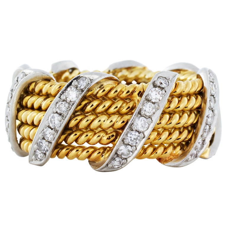 SCHLUMBERGER Tiffany & Co Diamond Band