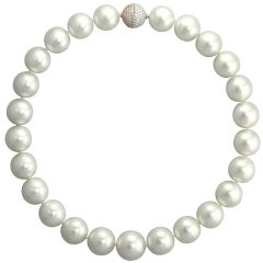 Rare High Quality South Sea Pearl Necklace