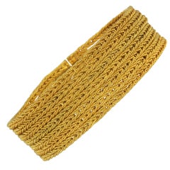 Tiffany 
Co. Gold Rope Bracelet
