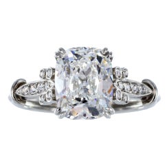 2.12ct Cushion Diamond Engagement Ring