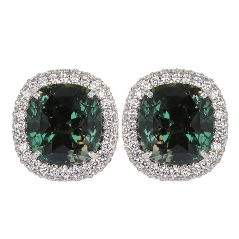 Spectacular Alexandrite Earrings at 1stdibs