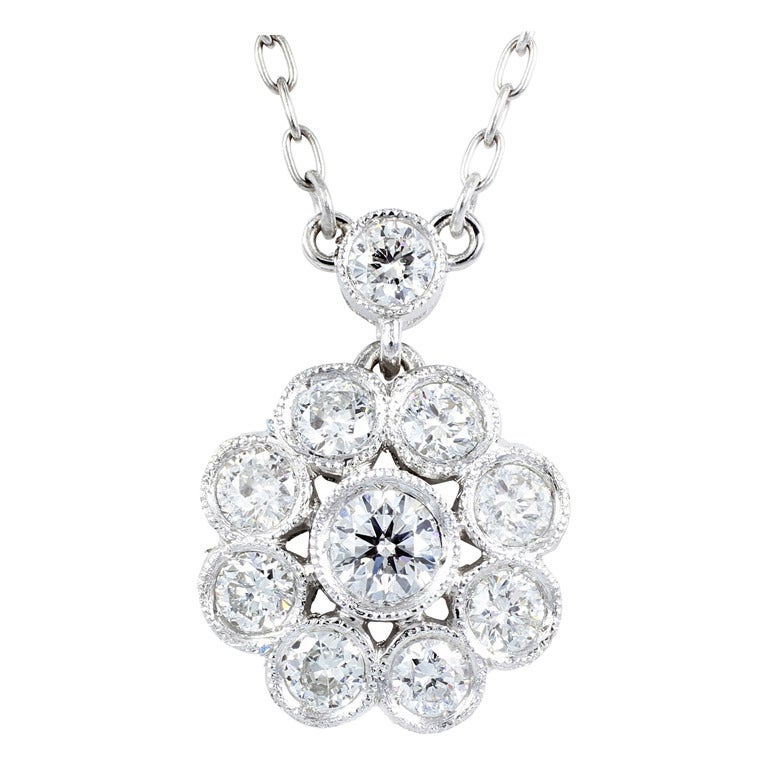 Diamond Cluster Pendant