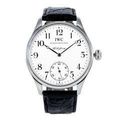 IWC Platinum Portuguese FA Jones Limited Edition Wristwatch