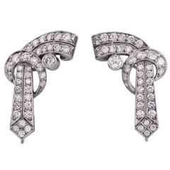 Estate Collection | Art Deco Clip Earrings Estate Collection | Art Deco Clip Earrings