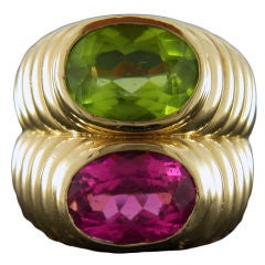 BULGARI Two-stone Ring