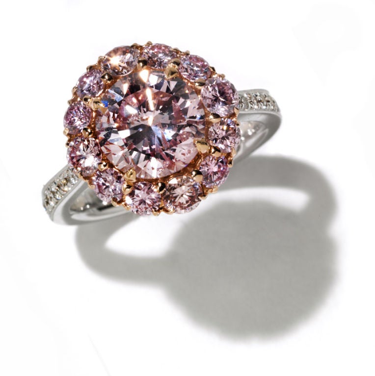 Women's Important Fancy Pink Diamond Ring