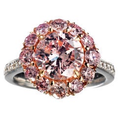 Important Fancy Pink Diamond Ring